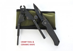 CRIMP TOOL & CERAMIC KNIFE